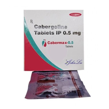 Cabermax 0.5 mg Johnlee Pharmaceuticals