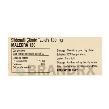 Malegra 120 mg Sunrise