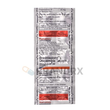Omnacortil 20 mg Macleods